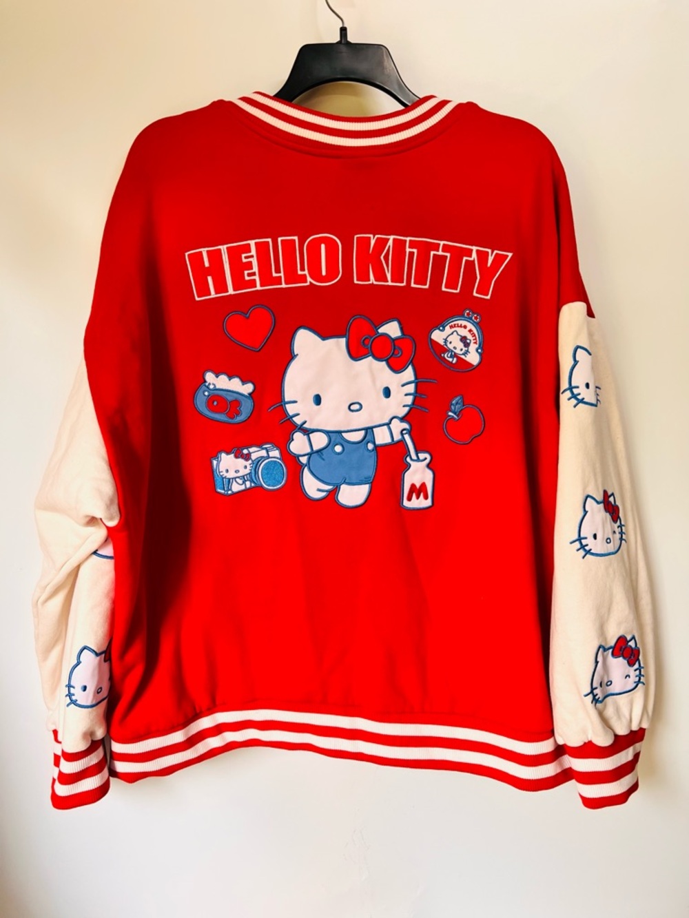 Hello Kitty Patch Varsity Jacket - Picture 3 of 3